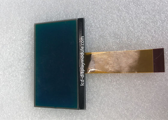 128 x 64 3.3V COG LCD মডিউল হোয়াইট ব্যাকলাইট সঙ্গে Transmissive নেতিবাচক